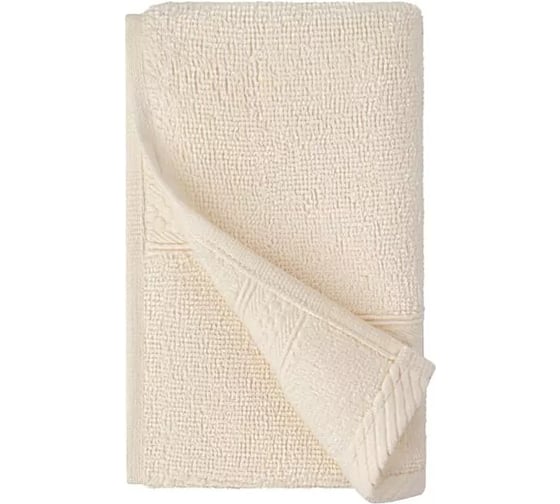 Полотенце Arya Home Arya Miranda Soft однотонное, 30x50 см, Экрю 8680943039194