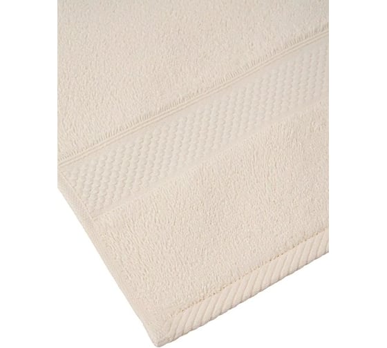 Полотенце Arya Home Arya Miranda Soft однотонное, 30x50 см, Экрю 8680943039194