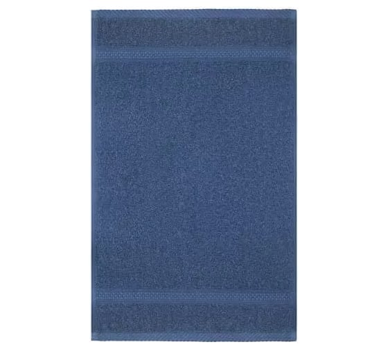 Полотенце Arya Home Arya Miranda Soft однотонное, 50x90 см, Темно-Синий 8680943039460
