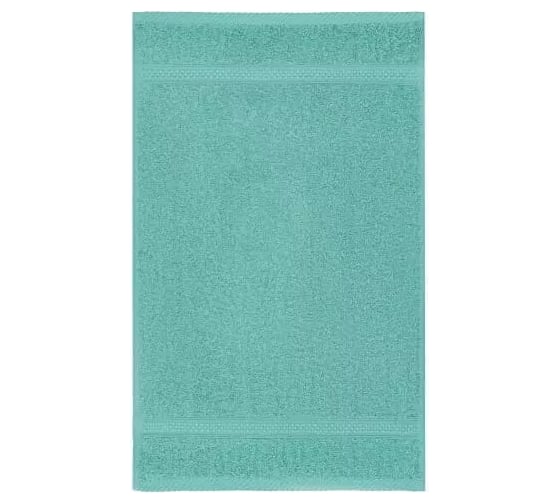 Полотенце Arya Home Arya Miranda Soft однотонное, 50x90 см, Аква 8680943039422