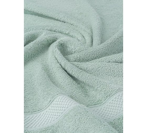 Полотенце Arya Home Arya Miranda Soft однотонное, 50x90 см, Мятный 8680943039439