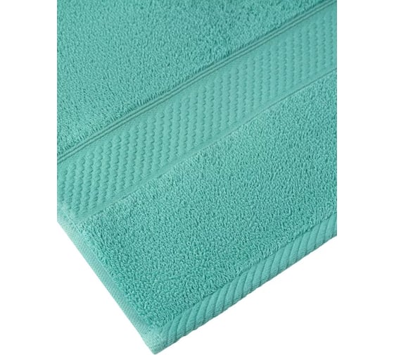 Полотенце Arya Home Arya Miranda Soft однотонное, 70x140 см, Аква 8680943039576