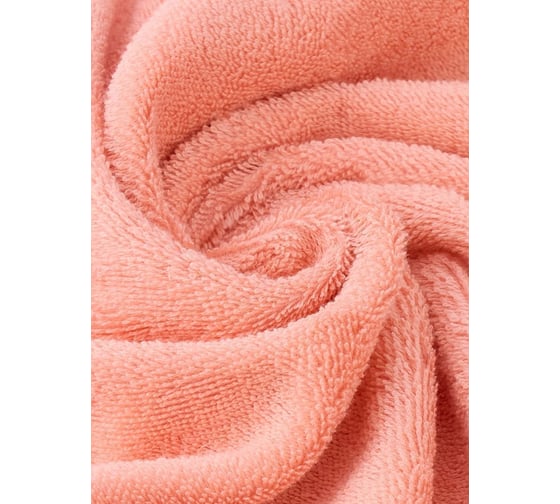 Полотенце Arya Home Arya Miranda Soft однотонное, 70x140 см, Коралловый 8680943039620