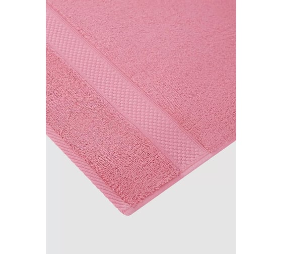 Полотенце Arya Home Arya Miranda Soft однотонное, 70x140 см, Сухая Роза 8680943039521