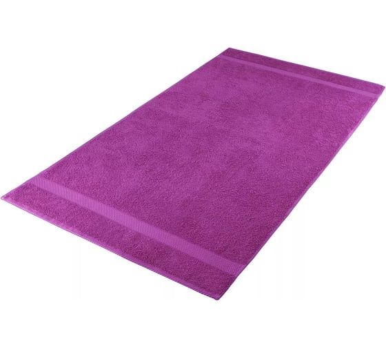 Полотенце Arya Home Arya Miranda Soft однотонное, 70x140 см, Фуксия 8680943090089