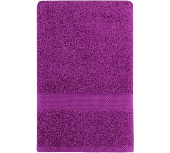 Полотенце Arya Home Arya Miranda Soft однотонное, 70x140 см, Фуксия 8680943090089