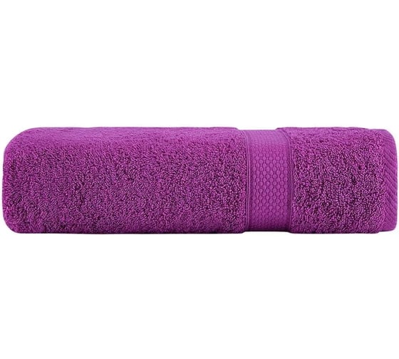 Полотенце Arya Home Arya Miranda Soft однотонное, 70x140 см, Фуксия 8680943090089
