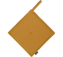 Прихватка Tkano из хлопка цвета карри из коллекции Essential, 22x22 см TK24-PH0001