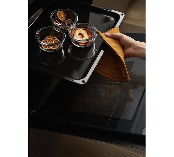 Прихватка Tkano из хлопка цвета карри из коллекции Essential, 22x22 см TK24-PH0001