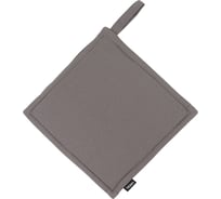 Прихватка Tkano из хлопка серого цвета из коллекции Essential, 22x22 см TK20-PH0003