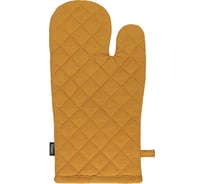Прихватка-варежка Tkano из хлопка цвета карри из коллекции Essential, 33x17,5 см TK24-OM0001