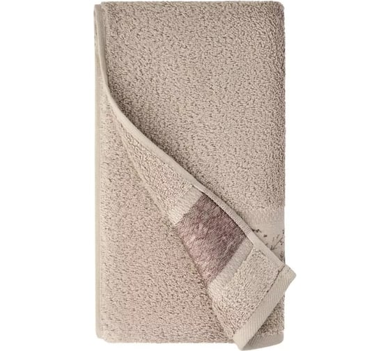 Полотенце Arya Home Arya Betsy бамбуковое, 50x90 см, Темно-бежевый 8680943225948