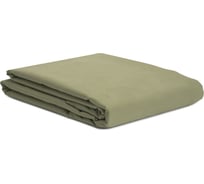 Простыня Tkano из сатина цвета шалфея с брашинг-эффектом из коллекции Essential, 240x270 см TK23-SH0001