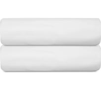 Простыня Tkano на резинке из страйп-сатина из коллекции Essential, 160x200x30 см TK24-FS0005