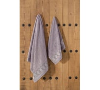 Полотенце Arya Home Arya Rita бамбуковое, 50x90 см, Сухая роза 8680943233080