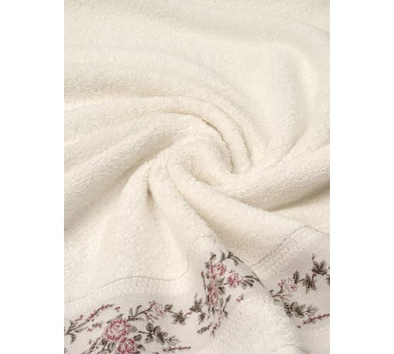 Полотенце Arya Home Arya Betsy бамбуковое, 70x140 см, Белый 8680943225979