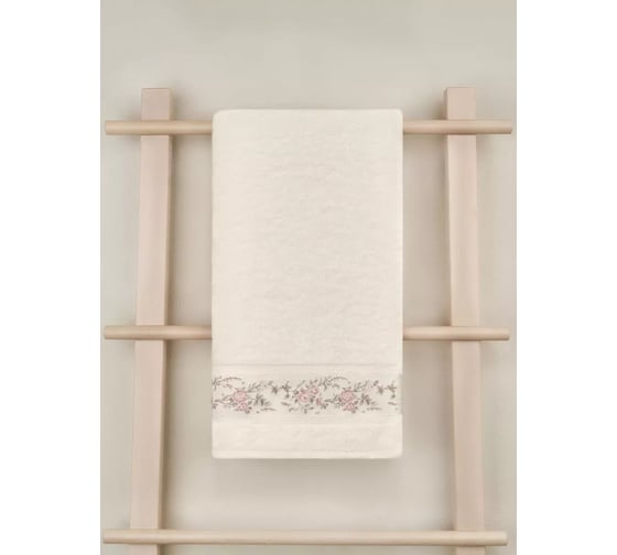 Полотенце Arya Home Arya Betsy бамбуковое, 70x140 см, Белый 8680943225979