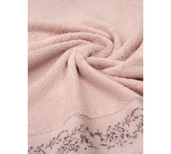 Полотенце Arya Home Arya Betsy бамбуковое, 70x140 см, Светло-розовый 8680943225962
