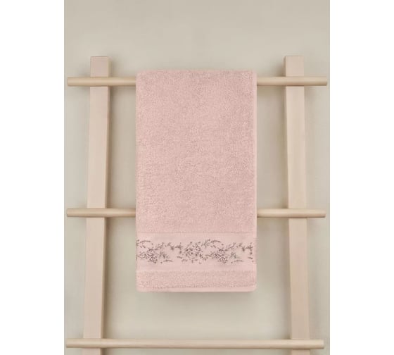 Полотенце Arya Home Arya Betsy бамбуковое, 70x140 см, Светло-розовый 8680943225962