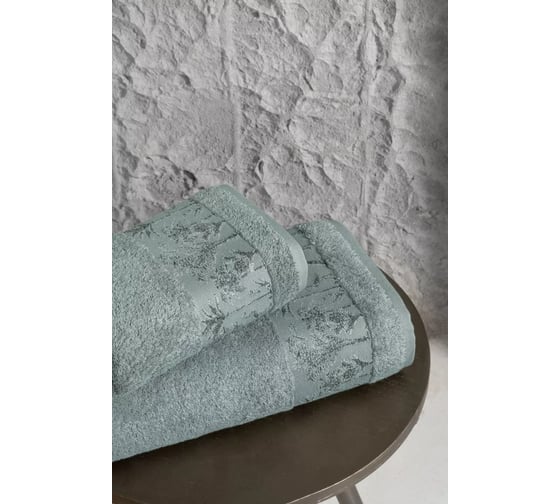 Полотенце Arya Home Arya Palm бамбуковое, 70x140 см, Темно-серый 8680943233035