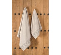 Полотенце Arya Home Arya Rita бамбуковое, 70x140 см, Пудра 8680943233059