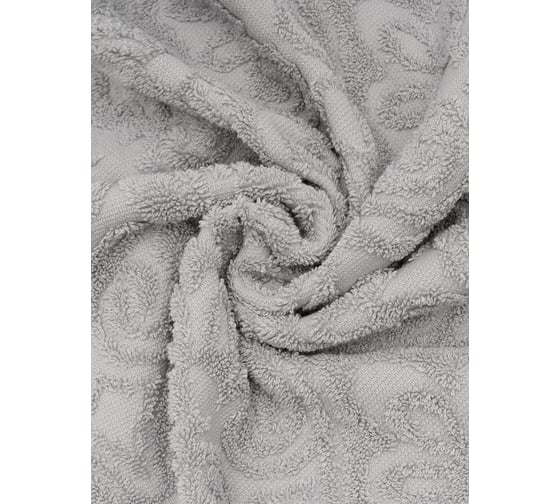 Полотенце Arya Home Arya Fornarina жаккард, 70x140 см Бежево-серый 8680943069986