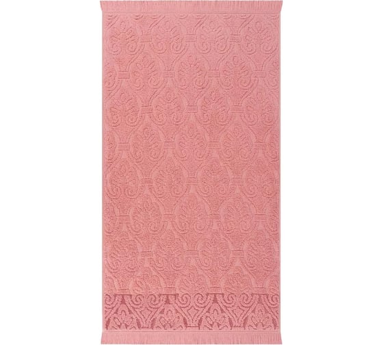 Полотенце Arya Home Arya Fornarina жаккард, 70x140 см Сухая Роза 8680943070005 1