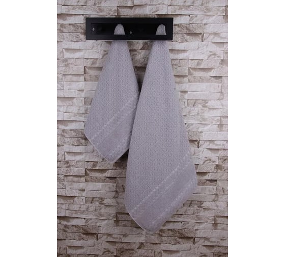 Полотенце Arya Home Arya Fly жаккард, 70x140 см Серый 8680943212634 1