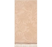 Полотенце Arya Home Arya Botanical Garden жаккардовое, 50x90 см, Светло-бежевый 8680943213280