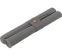 Набор салфеток под приборы Tkano из хлопка серого цвета из коллекции Prairie, 35x45 см TK20-PS0003