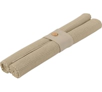 Набор салфеток под приборы Tkano из хлопка бежевого цвета из коллекции Essential, 35x45 см TK20-PS0004