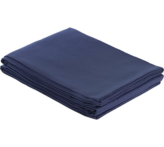 Скатерть Tkano из хлопка темно-синего цвета из коллекции Essential, 170x250 см TK22-TC0014