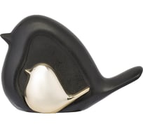 Декор из фарфора Tkano Black Birdie из коллекции Essential, 14,5x6x10 см TK24-DEC-BD0002
