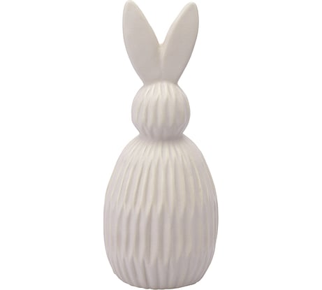 Декор из фарфора Tkano бежевого цвета Trendy Bunny из коллекции Essential, 9,2x9,2x22,6 см TK24-DEC-RA0004