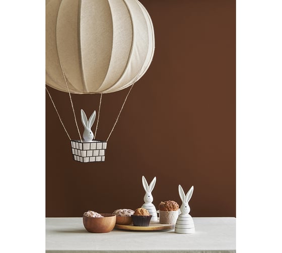 Декор из фарфора Tkano Snoopy Bunny из коллекции Essential, 7x7x17 см TK24-DEC-RA0002
