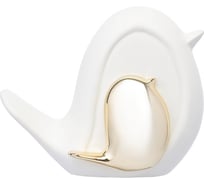 Декор из фарфора Tkano White Birdie из коллекции Essential, 16x8x13 см TK24-DEC-BD0001
