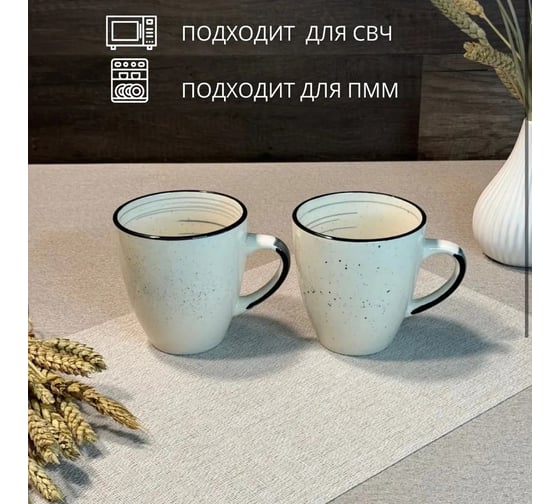 Кружка Elrington ФЬЮЖЕН ХИОНА 400 мл, упаковка гофрокороб, 6 шт. 225-27019