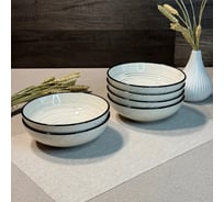 Тарелка глубокая Elrington ФЬЮЖЕН ХИОНА 180 мм, 685 мл, упаковка гофрокороб, 6 шт. 225-27015