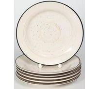 Тарелка мелкая Elrington ФЬЮЖЕН МИЕЛИ 190 мм, с бортом, упаковка гофрокороб, 6 шт. 225-27024