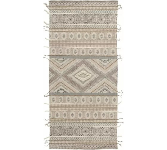 Ковер из хлопка, шерсти и джута с геометрическим орнаментом из коллекции Ethnic Tkano 200x300 см TK20-DR0013