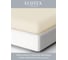 Простыня натяжная на резинке Ecotex Моноспейс сатин/хлопок, 90x200x23 ПРСС09/ванильная 2