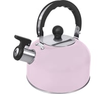 Чайник со свистком HOME ELEMENT HE-WK1602 розовый матовый 41985