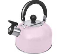 Чайник со свистком HOME ELEMENT HE-WK1602 розовый блестящий 41988