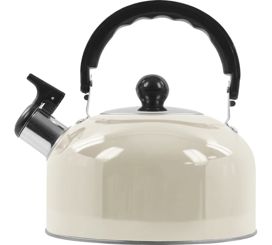 Чайник со свистком HOME ELEMENT HE-WK1602 бежевый опал 38636