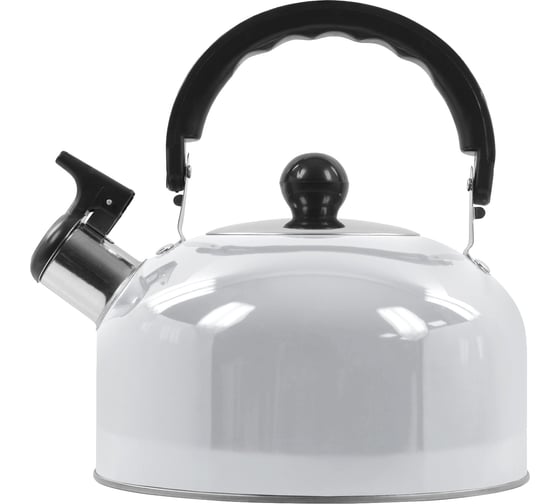 Чайник со свистком HOME ELEMENT HE-WK1602 белый жемчуг 38635