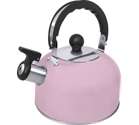 Чайник со свистком HOME ELEMENT HE-WK1603B розовый матовый 41995
