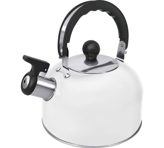 Чайник со свистком HOME ELEMENT HE-WK1604A белый матовый 41998