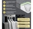 Матрас Armada Grey stone, Независимые пружины, 90x200 см GStone90X200 6