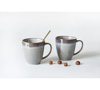 Глиняный набор кружек Arya Home Arya Terra Cotta 2 предмета, 10,0x10,6x5,4 см, Визон 8680943230041