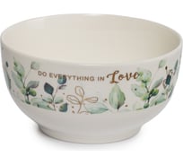 Салатник DOMENIK GREEN LEAFS 13 см DMD079